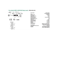 PROX-8FL2-PN NUMATICS/AVENTICS CYLINDER SWITCH PROX, PNP/NPN 10-30VDC, LED, 2M LEAD
